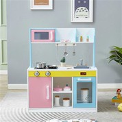 مجموعات لعب المطبخ مع 8 قطع من الملحقات