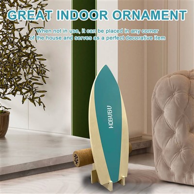 لوحة التوازن الخشبية مع كورك لفة