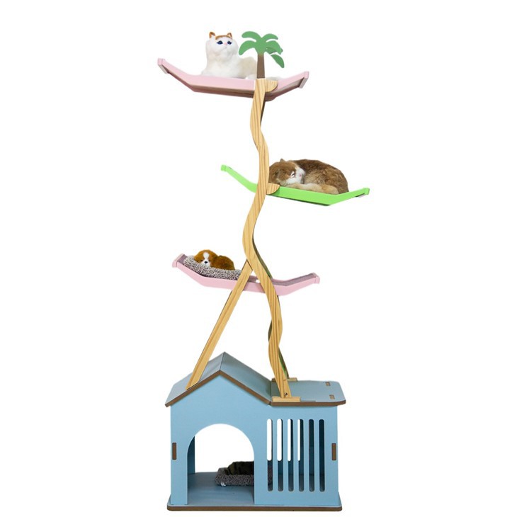 Wooden Cat Tree